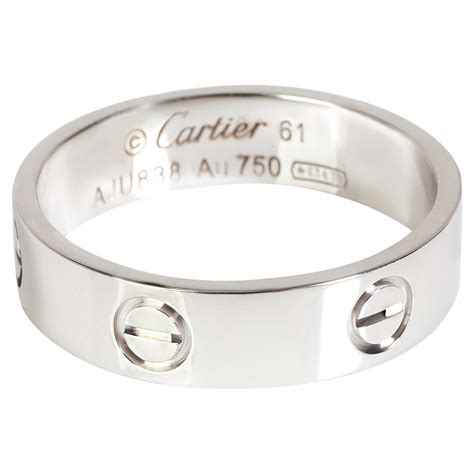 cartier love white gold - cartier love ring real gold.